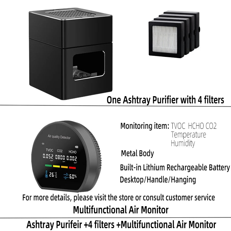 LONHOMON AP078 Ashtray Air Purifier