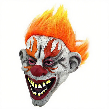 Scary Halloween Evil Clown Latex Full Face Mask