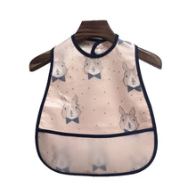 Cartoon Pattern Waterproof Feeding Bibs