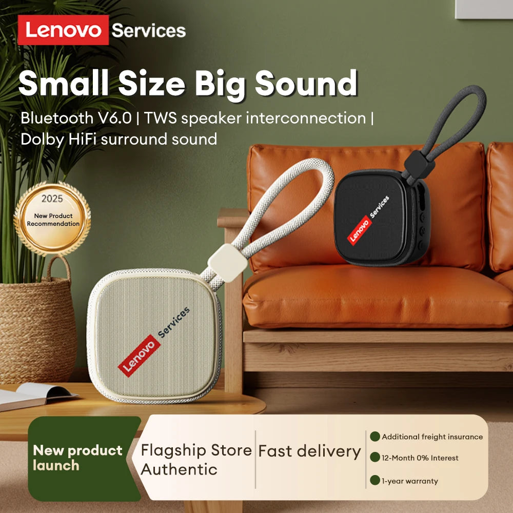 Lenovo HD100 Mini Portable Waterproof Bluetooth Speaker