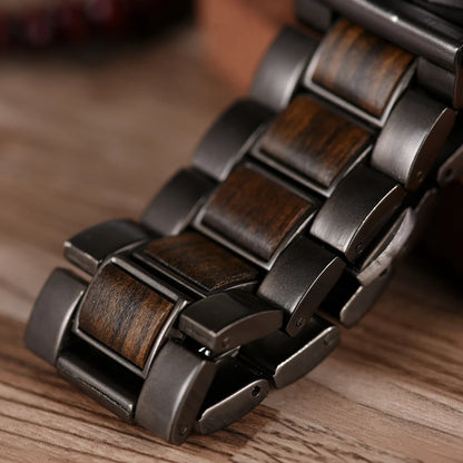 BOBO BIRD Wooden Quartz Wristwatch
