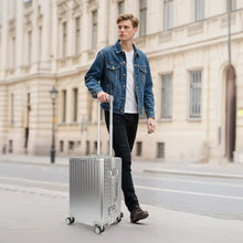 Aluminum Frame Carry On Luggage with TSA Lock