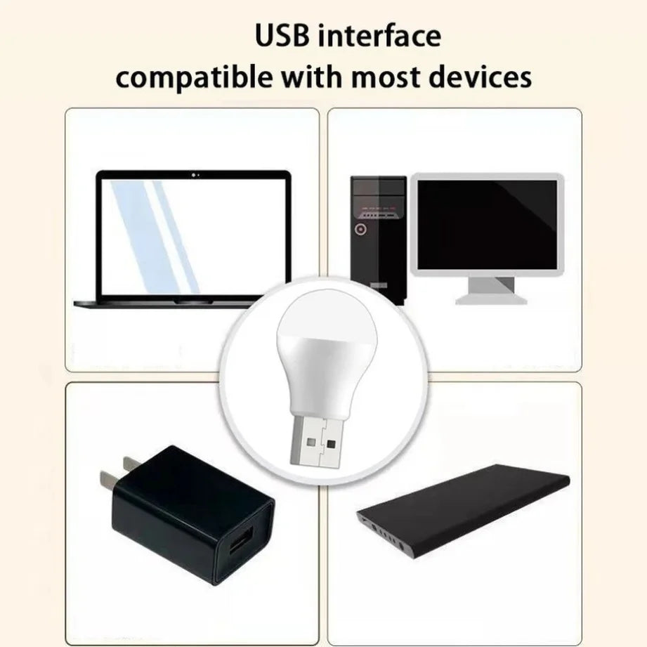 5pcs USB LED Mini Book Light