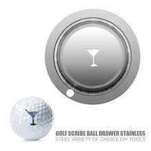 Stainless Steel Golf Ball Line Marker Stencil