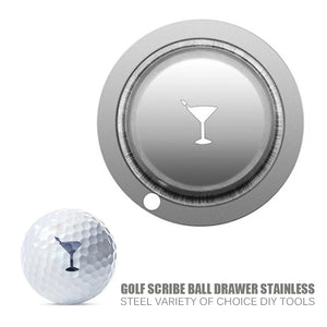 Stainless Steel Golf Ball Line Marker Stencil