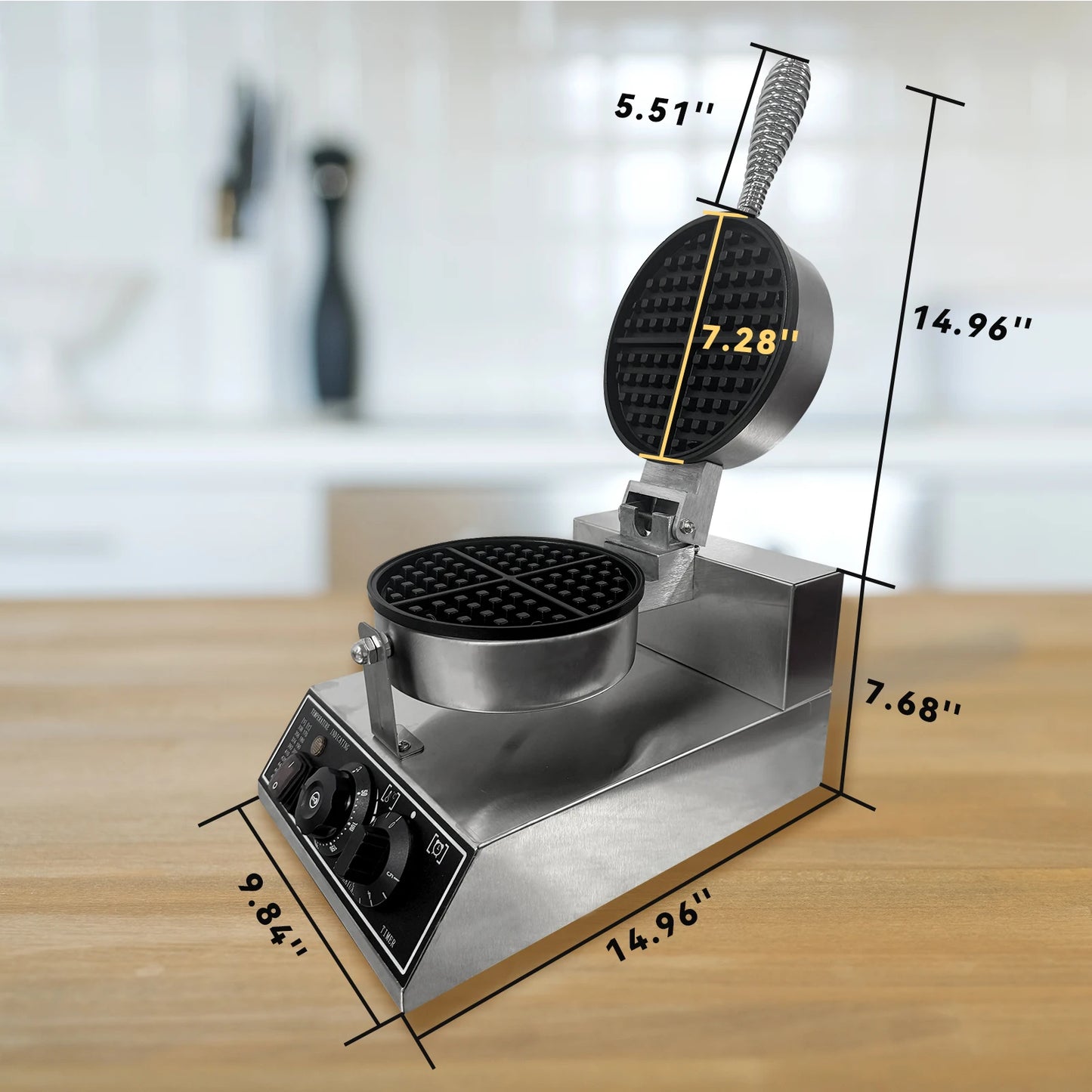 Commercial Nonstick  Waffle Maker