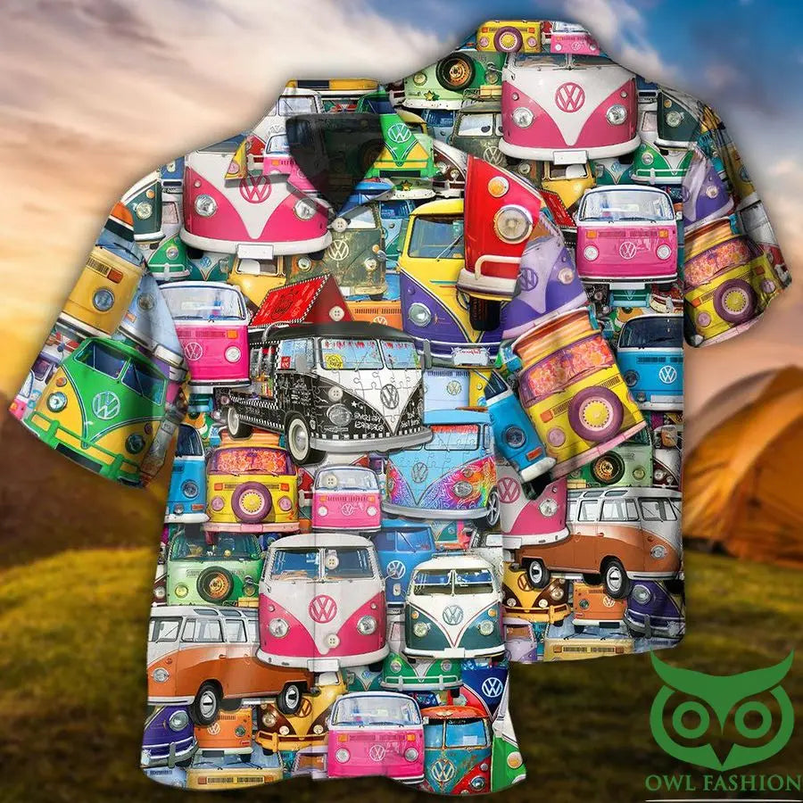 Loose Breathable 3D Print Trendy Hawaiian Shirts