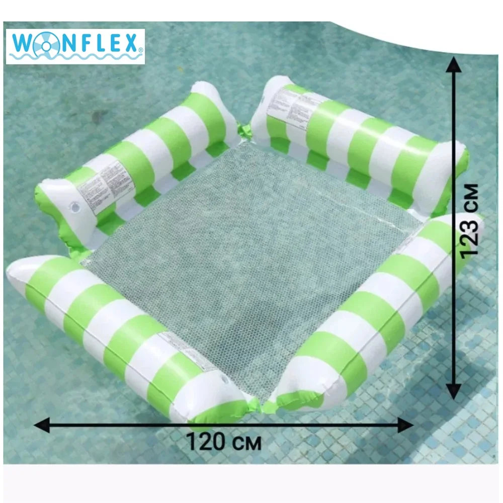 4-in-1 Multi-Purpose Water Pool Float Hammock