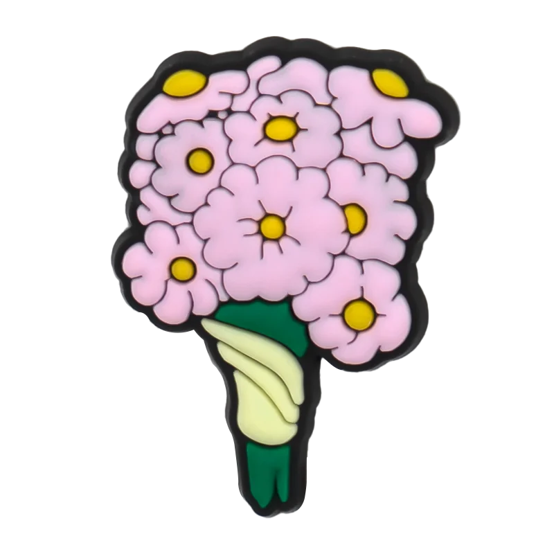 Tropical Flower & Fruit Shoe Charms Set (DIY Clog & Sandal Pins)