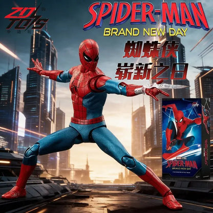 ZD Toys Spider-Man "Brand New Day" 1/10 Scale Action Figure – 18cm Collectible Model
