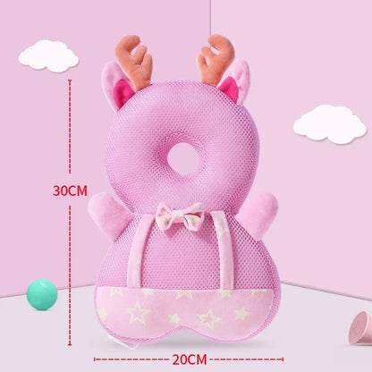 Baby Head Protector Pillow Cartoon Design Backpack