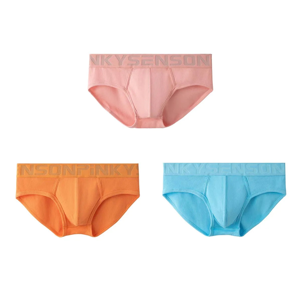 3pcs Low-Waist Briefs