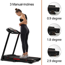 Folding 3.5HP Treadmills with Incline