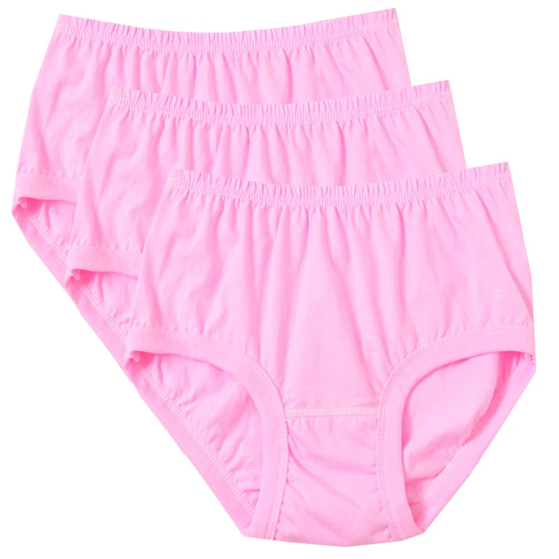 3pcs Pure Cotton Briefs