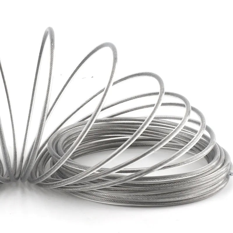 INDEL Steel Wire Reinforced Nylon String Trimmer Line – Heavy-Duty Brushcutter Replacement Cord