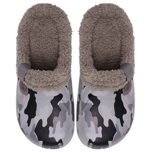 Shevalues Plush Fur Clogs Slippers