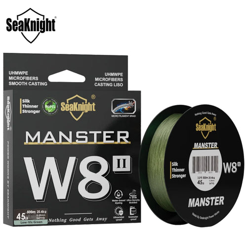 SeaKnight W8 II Series 500M 8 Strand Braided Fishing Line
