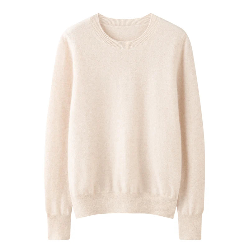 Pure Cashmere Knitted Pullover