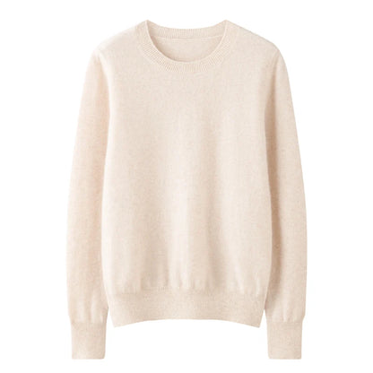 Pure Cashmere Knitted Pullover