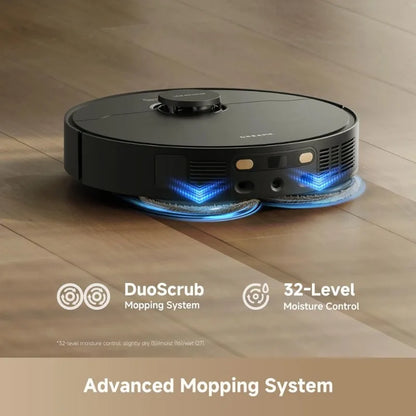 Self-Emptying Robot Vacuum & Mop with 25000Pa Suction & Extendable Side Brush