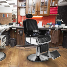 500 lbs Heavy-Duty Reclining Barber Chair 360° Swivel