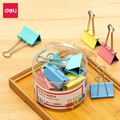 Deli Color Long Tail Paperclips
