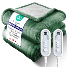 Ultra‑Cozy Electric Heated Blanket Auto‑Off 8 Temp