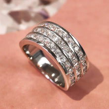 Huitan Modern Cubic Zirconia Ring