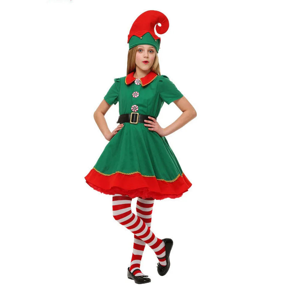 Christmas Elf Costume Set