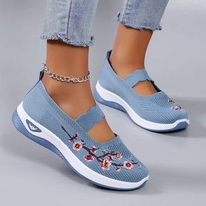 Breathable Mesh Flat Casual Shoes