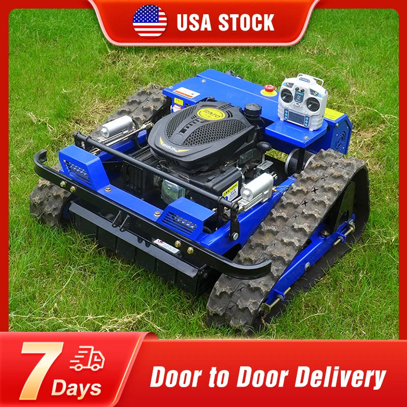 Remote Control Lawn Mower 7.5HP Slope Lawn Mower