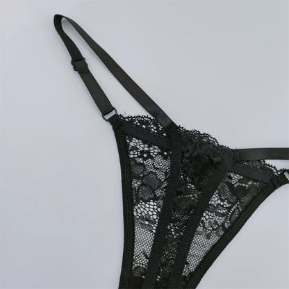 3Pcs Lace Thongs