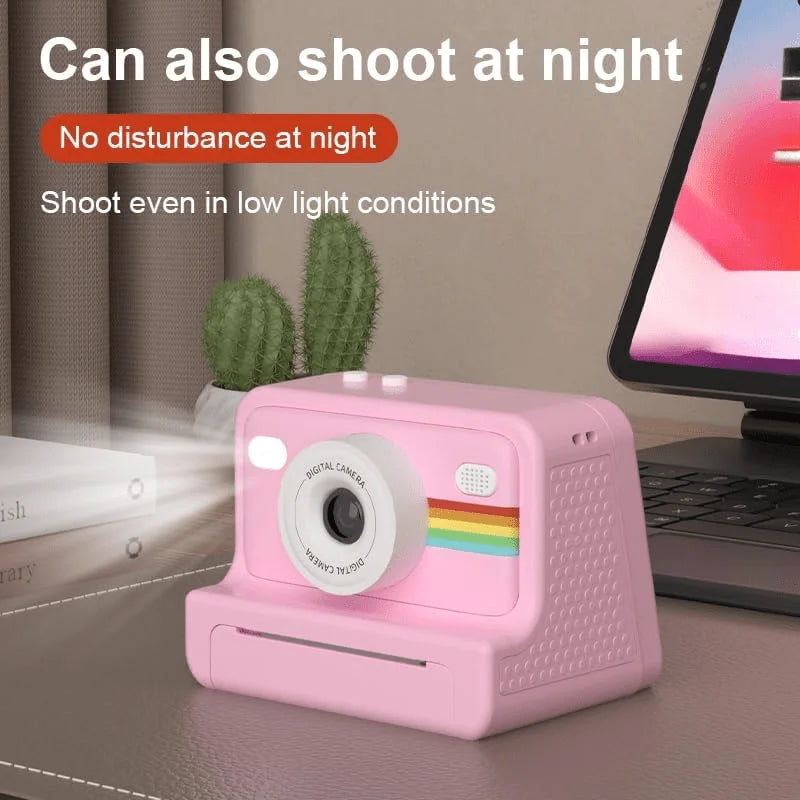 Kids' Portable Instant Print Digital Camera