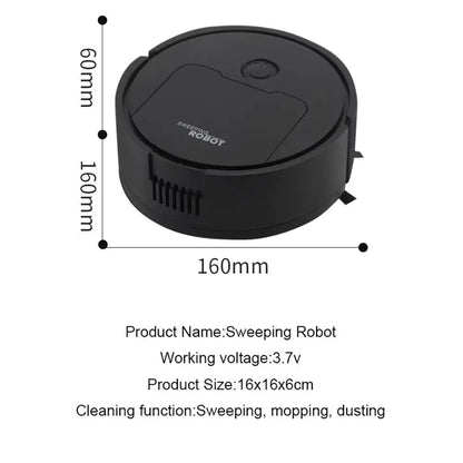 Intelligent Auto Boost Night Mode Thin Design Three-in-one Automatic Sweeping Robot Vacuum/Mop