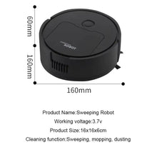 Intelligent Auto Boost Night Mode Thin Design Three-in-one Automatic Sweeping Robot Vacuum/Mop
