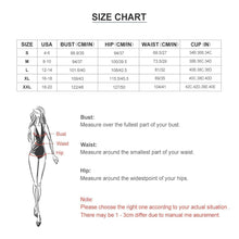 Printed Tie Color Couple Swimsuit