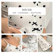 2-Piece Transparent Back Pajama Set