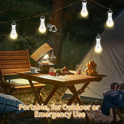 Rechargeable E27 LED Emergency Light Bulb with Remote Control