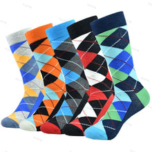 Colorful Designer Print Combed Cotton Socks
