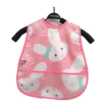 Cartoon Pattern Waterproof Feeding Bibs