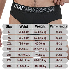 6Pcs Comfortable Breathable Briefs