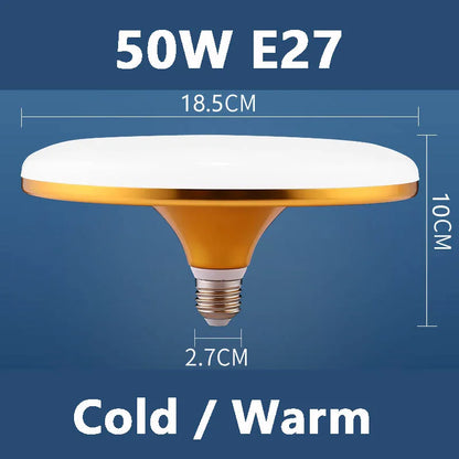 Super Bright E27 LED UFO Bulb (15W – 60W)