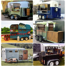 Mobile Coffee Food Trailer Fully Equipped Street Vending Shop