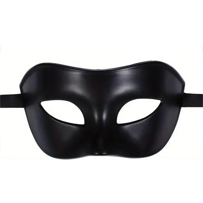 Elegant 2-Piece Black Lace Masquerade Mask Set