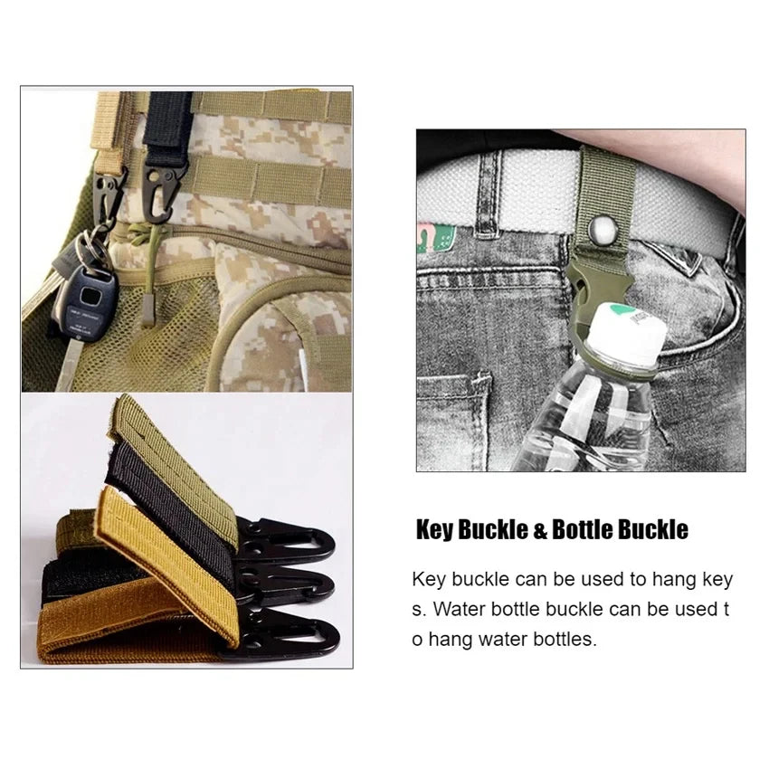 Aluminum Alloy Quick Release Pluggable Buckle Elastic Belt