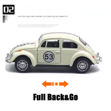 1:32 Vintage Die-Cast Volkswagen Beetle Race Car