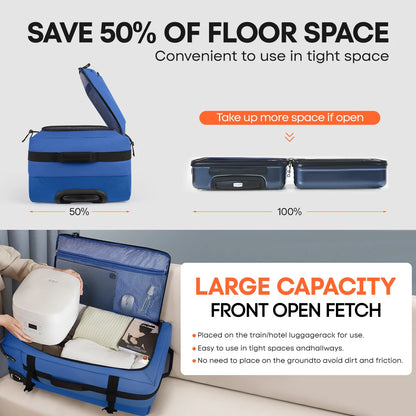 Travel Suitcase with Wheels