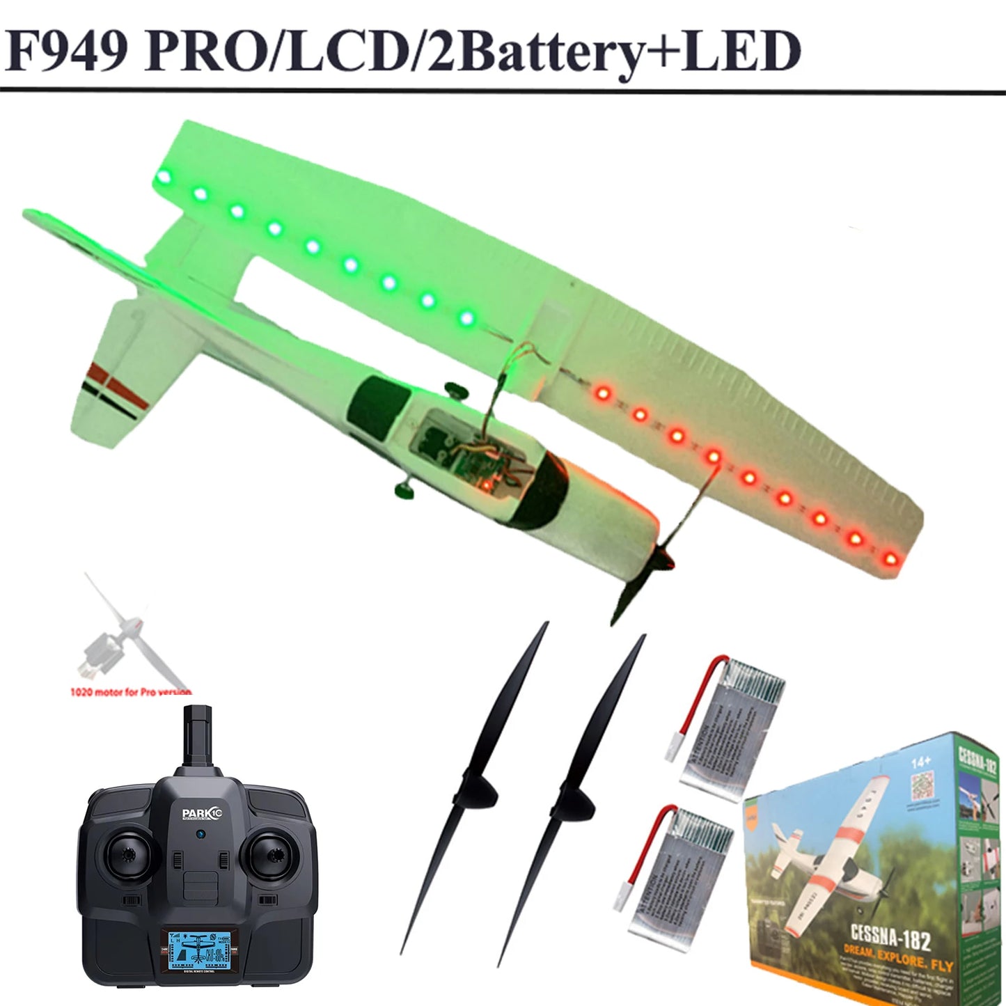 WLtoys F949 2.4G 3D6G 3Ch Remote Control Airplane Fixed Wing