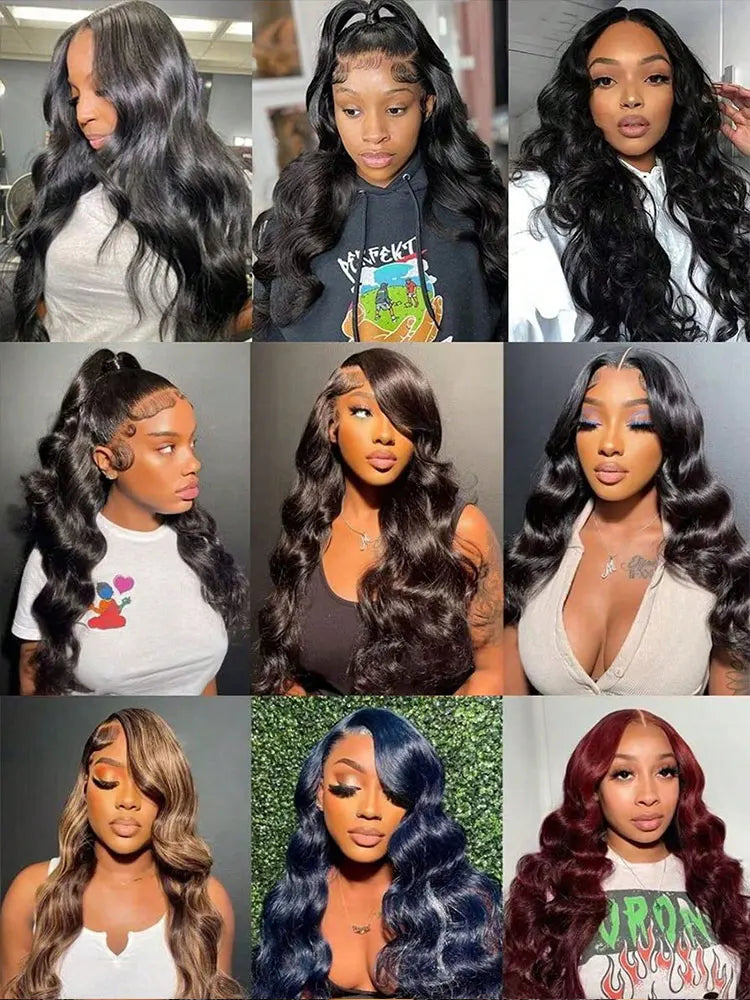 Body Wave 13x6 Lace Frontal Wig Human Hair