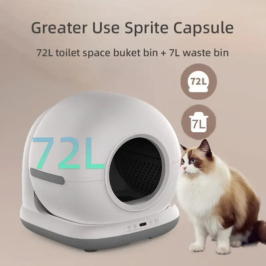 Large Capacity Automatic Cat Litter Box